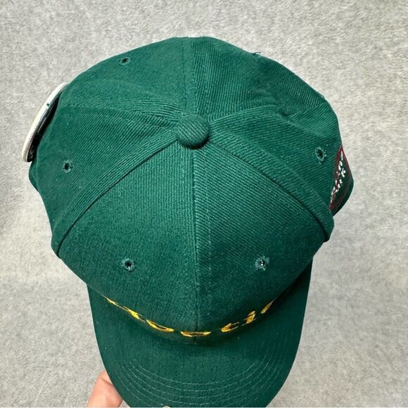 Vintage Hootie Johnson Golf Hat Adult Green Martha Burk 2003 Agusta Pendant - Picture 5 of 10